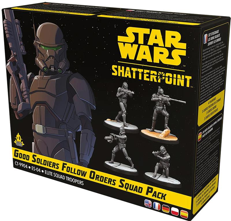 Star Wars: Shatterpoint – Good Soldiers Follow Orders Squad Pack („Gute Soldaten folgen Befehlen“)
