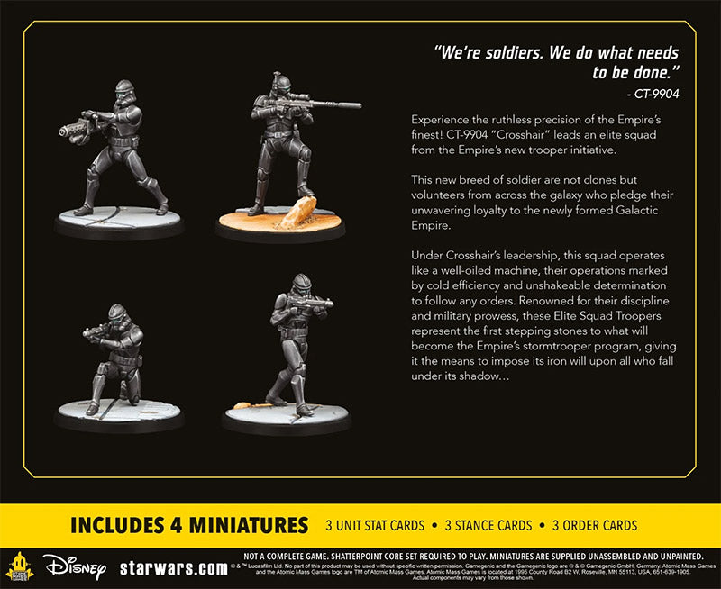 Star Wars: Shatterpoint – Good Soldiers Follow Orders Squad Pack („Gute Soldaten folgen Befehlen“)