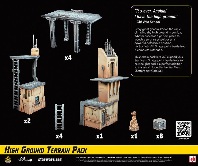 Star Wars: Shatterpoint – High Ground Terrain Pack (Geländeset „Neue Höhen”)