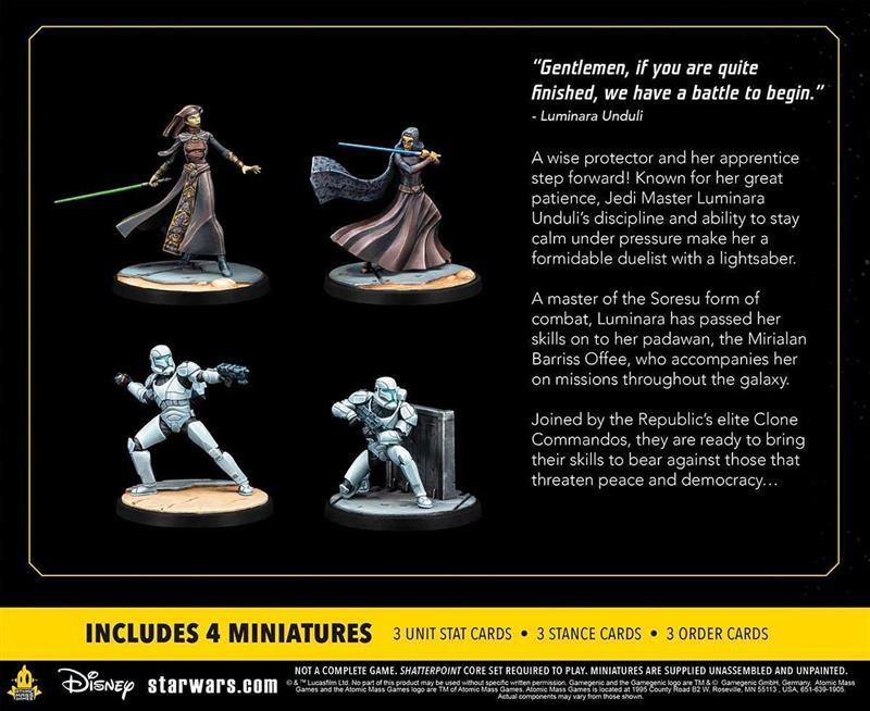 Star Wars: Shatterpoint – Plans and Preparation Squad Pack („Planung und Vorbereitung“)