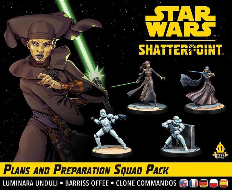 Star Wars: Shatterpoint – Plans and Preparation Squad Pack („Planung und Vorbereitung“)