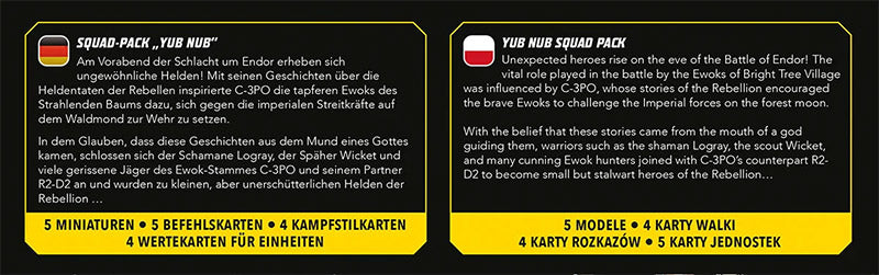 Star Wars: Shatterpoint – Yub Nub Squad Pack
