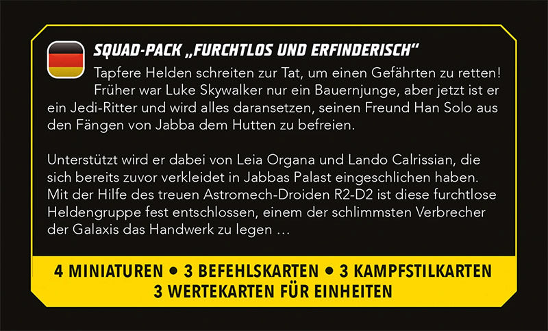 Star Wars: Shatterpoint – Fearless and Inventive Squad Pack (“Furchtlos und erfinderisch”)