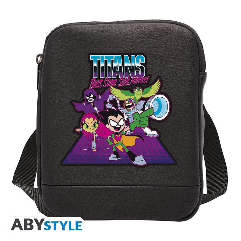 Teen Titans Vinyl Messenger Bag "Sick Moves" (small)