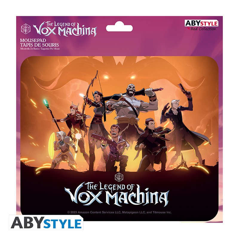 The Legend of Vox Machina Flexibles Mauspad "Group"