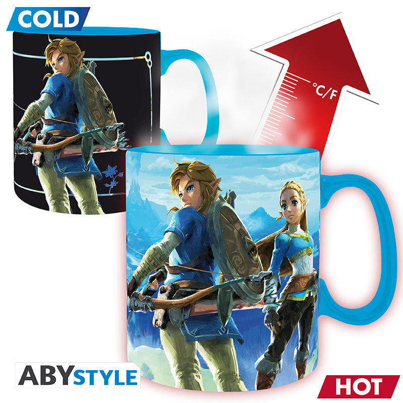 The Legend of Zelda Heat Change Mug "Breath of the Wild"