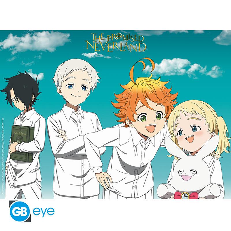 The Promised Neverland Chibi Poster "Orphans" 52 x 38 cm