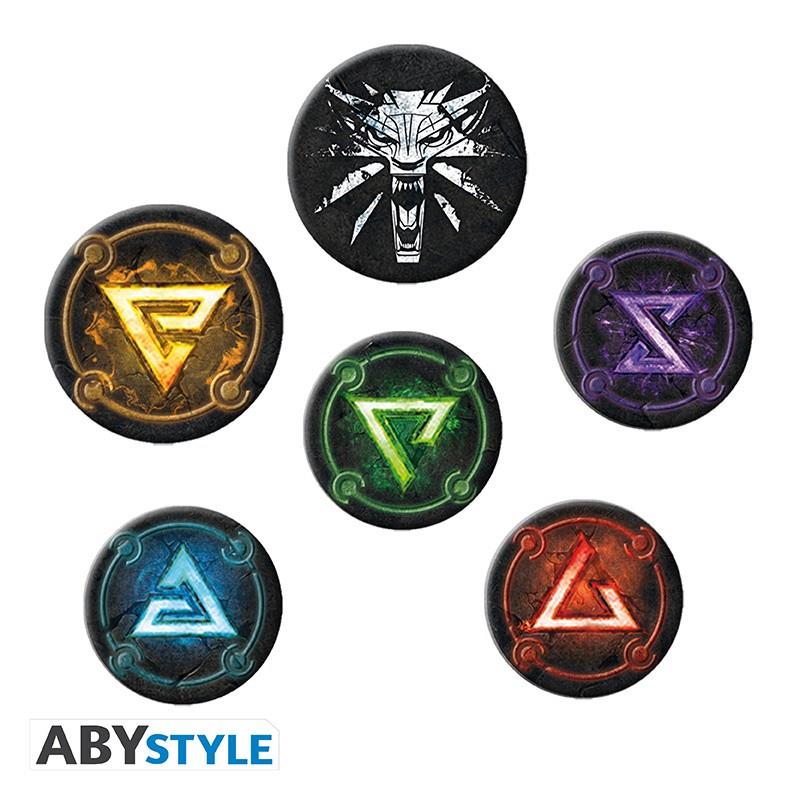 The Witcher Badge Pack Signs"