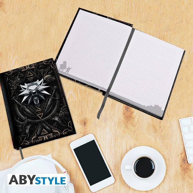 The Witcher A5 Notizbuch "Wolf School"