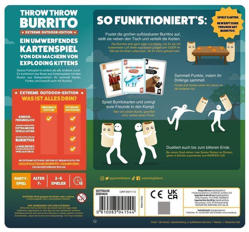 Throw Throw Burrito: Extreme Outdoor-Edition (DE)