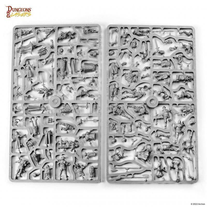 Dungeons & Lasers Townsfolk Miniature Pack
