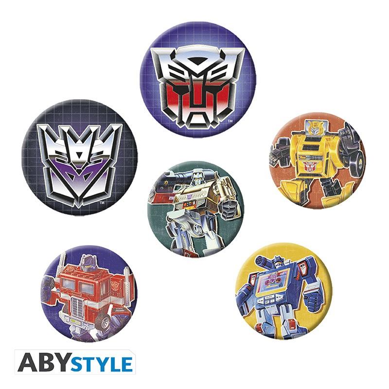 Transformers Badge Pack "Transformers First Generation"