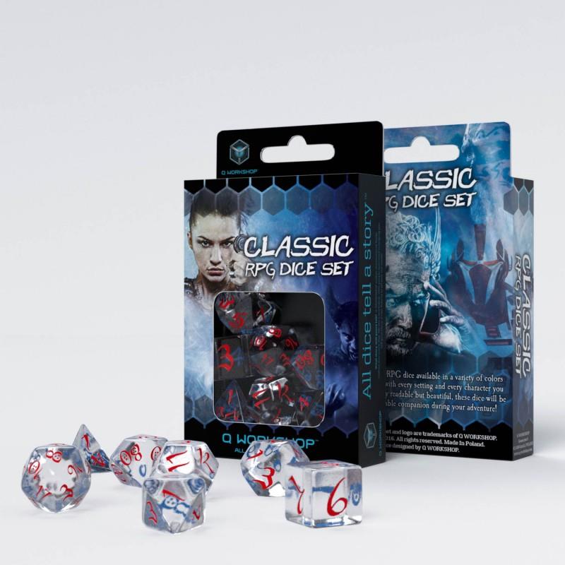 Classic RPG Transparent Blau/Rot (7)