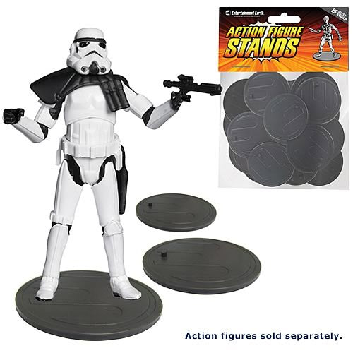 Stands for Hasbro Action Figures 1995 - present, grey (25 pieces) - STAR WARS
