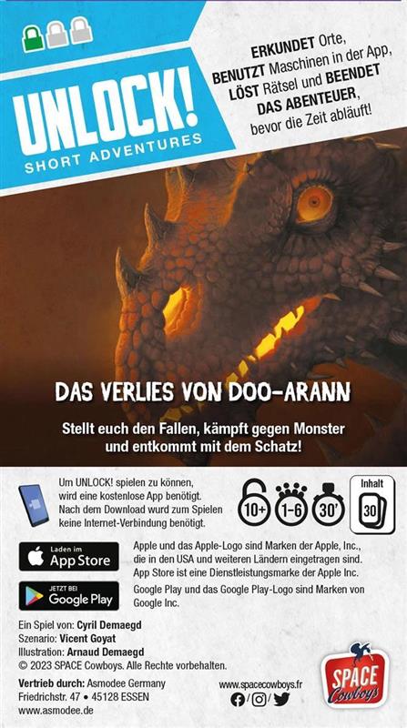 Unlock! Short Adventures: Das Verlies von Doo-Arann (DE)