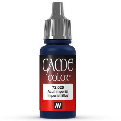 Vallejo Game Color: 020 Imperial Blue, 17 ml