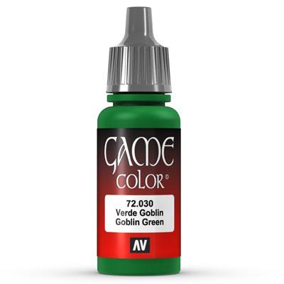 Vallejo Game Color: 030 Goblin Green, 17 ml