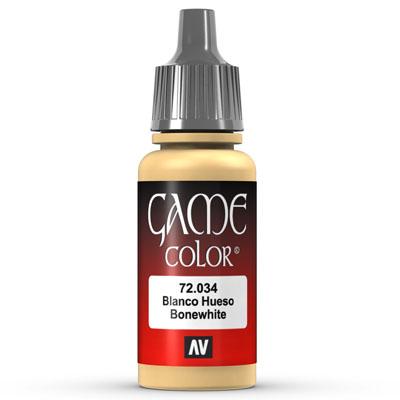 Vallejo Game Color: 034 Bonewhite, 17 ml
