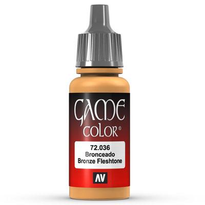Vallejo Game Color: 036 Bronze Fleshtone, 17 ml
