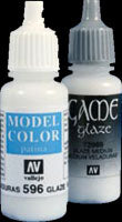 Vallejo Model Color: 195 Lasurmittel (Glaze Medium), 17 ml (596)