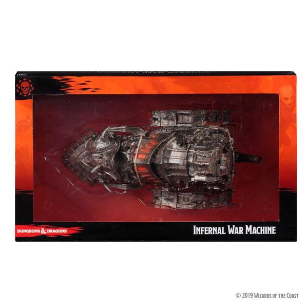 D&D Icons of the Realms Descent into Avernus Infernal War Machine Premium Figure - Case Incentive, Englisch