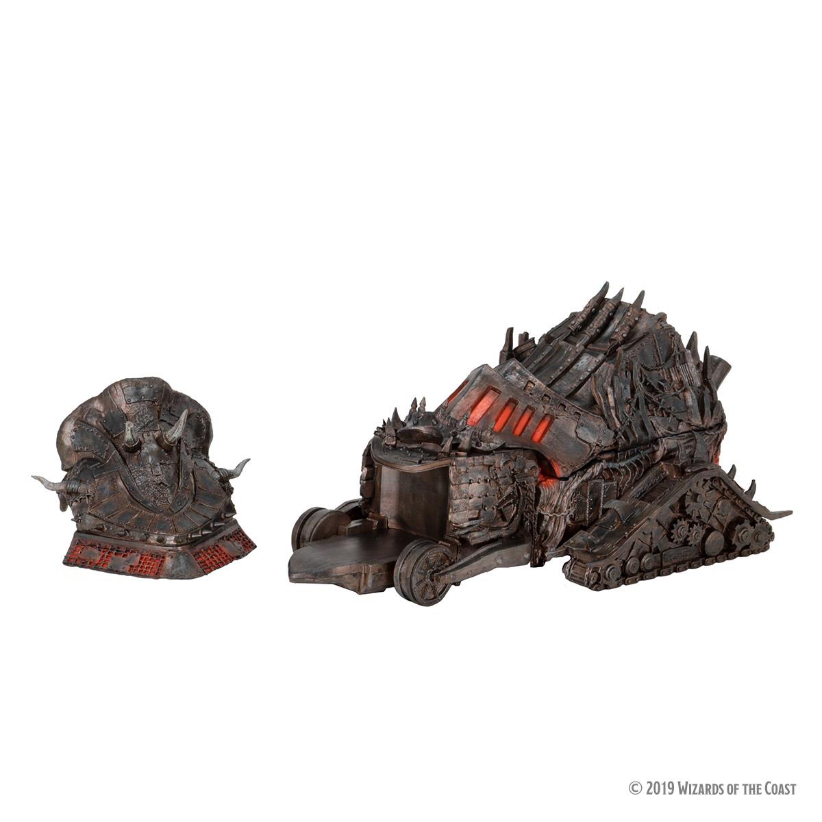 D&D Icons of the Realms Descent into Avernus Infernal War Machine Premium Figure - Case Incentive, Englisch