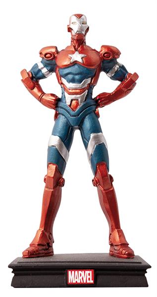 Marvel Universum Figuren-Kollektion 59: Iron Patriot (mit handbemalter Classic Marvel-Figur)