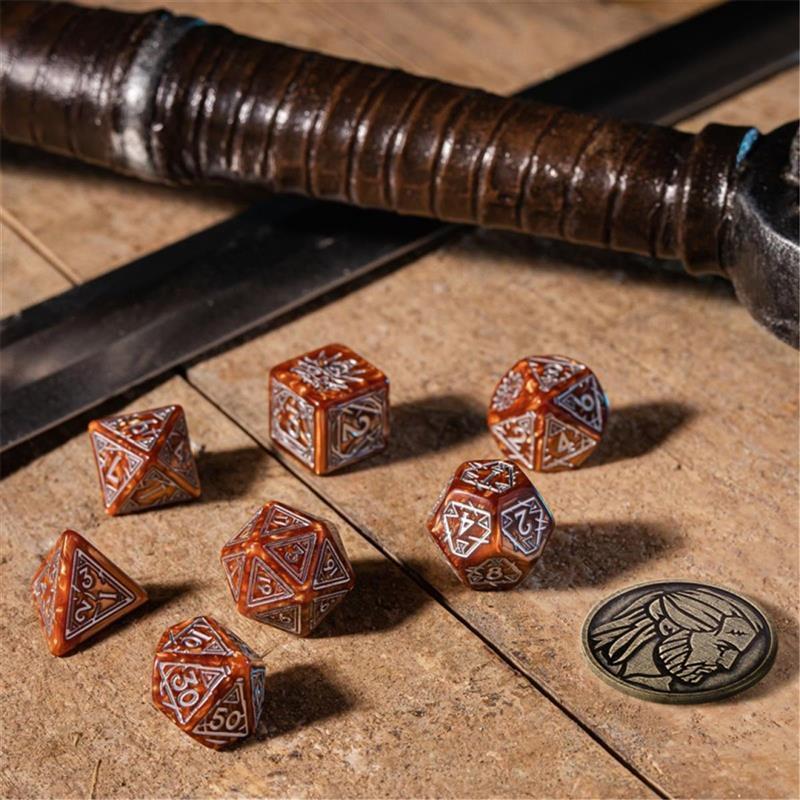 The Witcher Dice Set: Geralt - The Monster Slayer