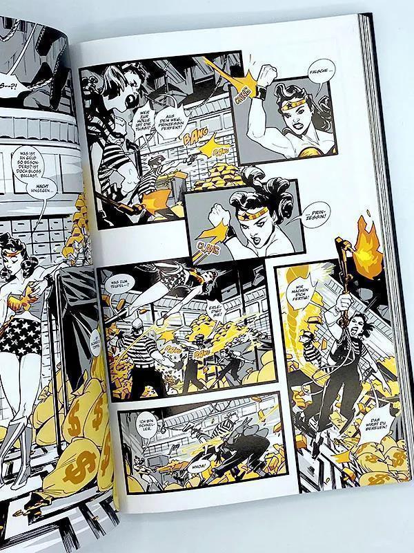 Wonder Woman - Schwarz und Gold