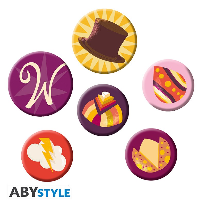 Wonka Badge Pack "Candies"