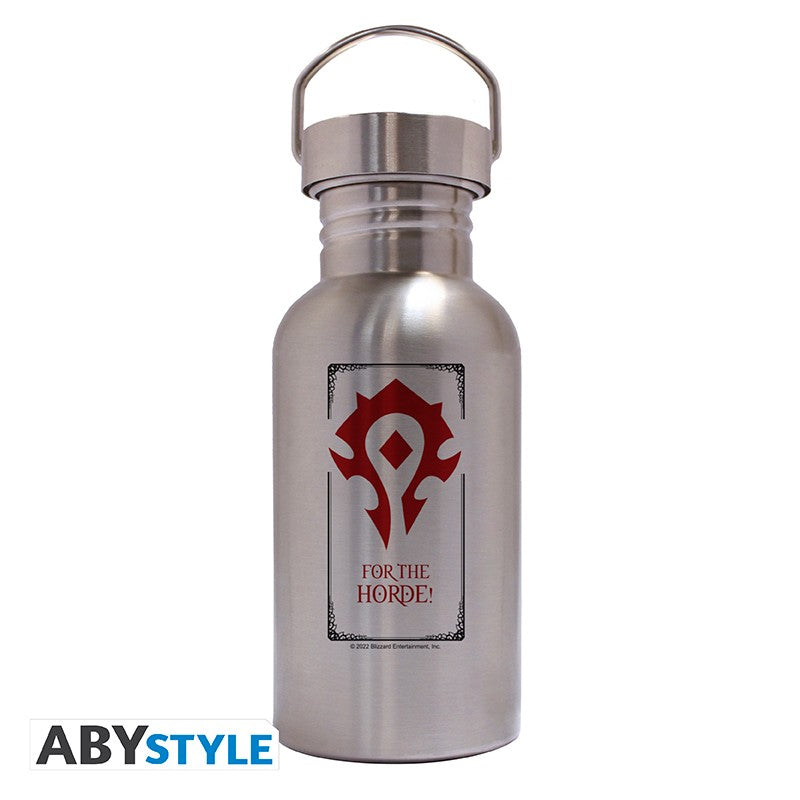 World of Warcraft Canteen Steel Bottle "Horde"