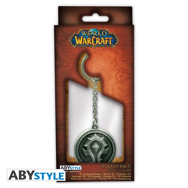 World of Warcraft Keychain Horde 3D