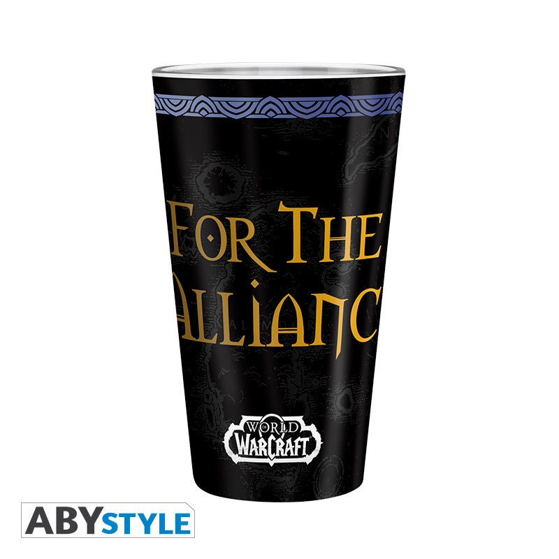 World of Warcraft Large Glass Alliance