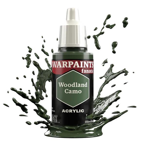 The Army Painter: Warpaints Fanatic: Woodland Camo (18 ml)