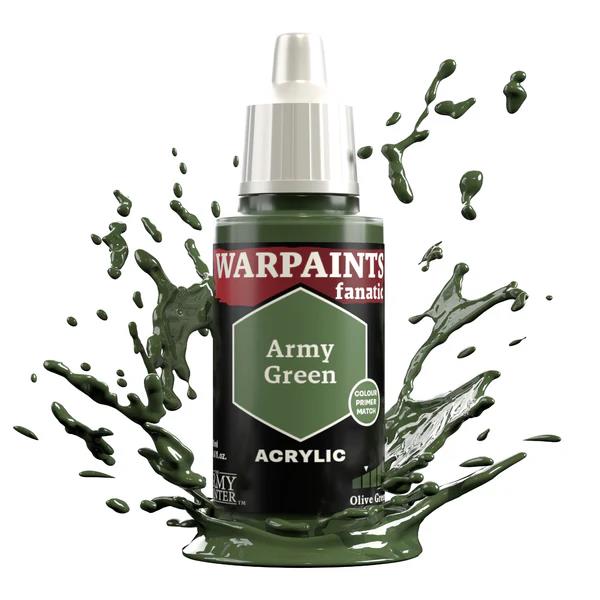 The Army Painter: Warpaints Fanatic: Army Green (18 ml)
