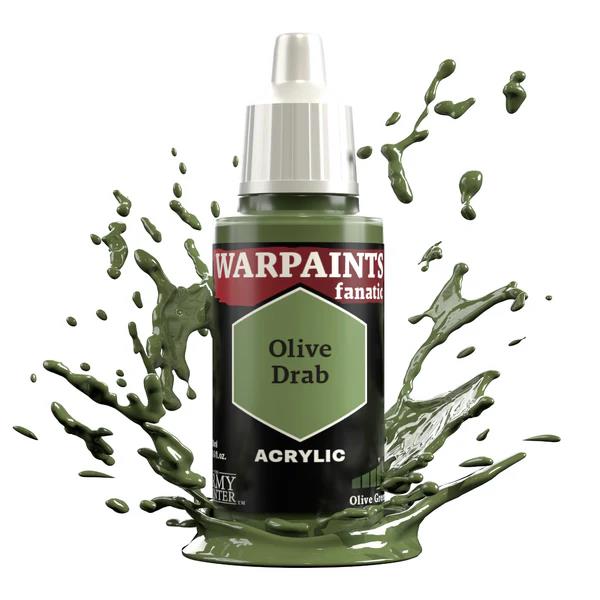 The Army Painter: Warpaints Fanatic: Olive Drab (18 ml)