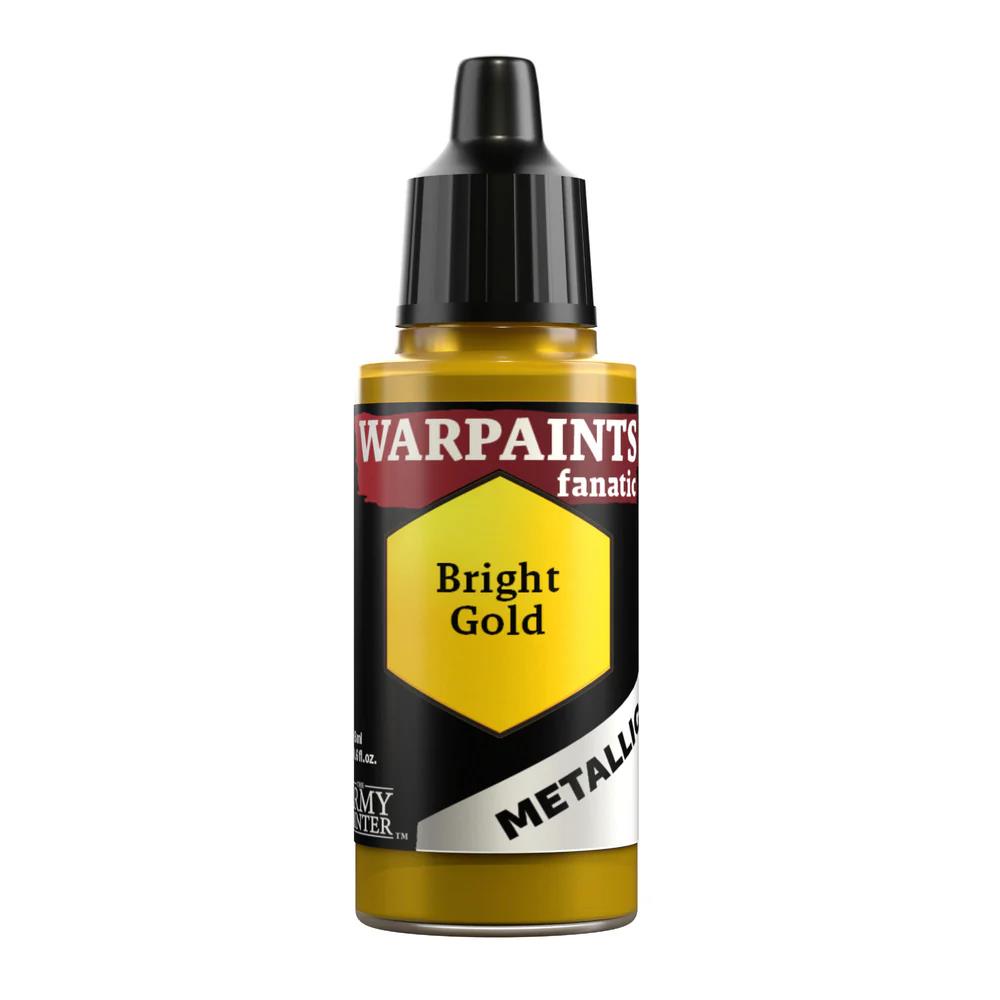 Warpaints Fanatic Metallic: Bright Gold (18 ml)