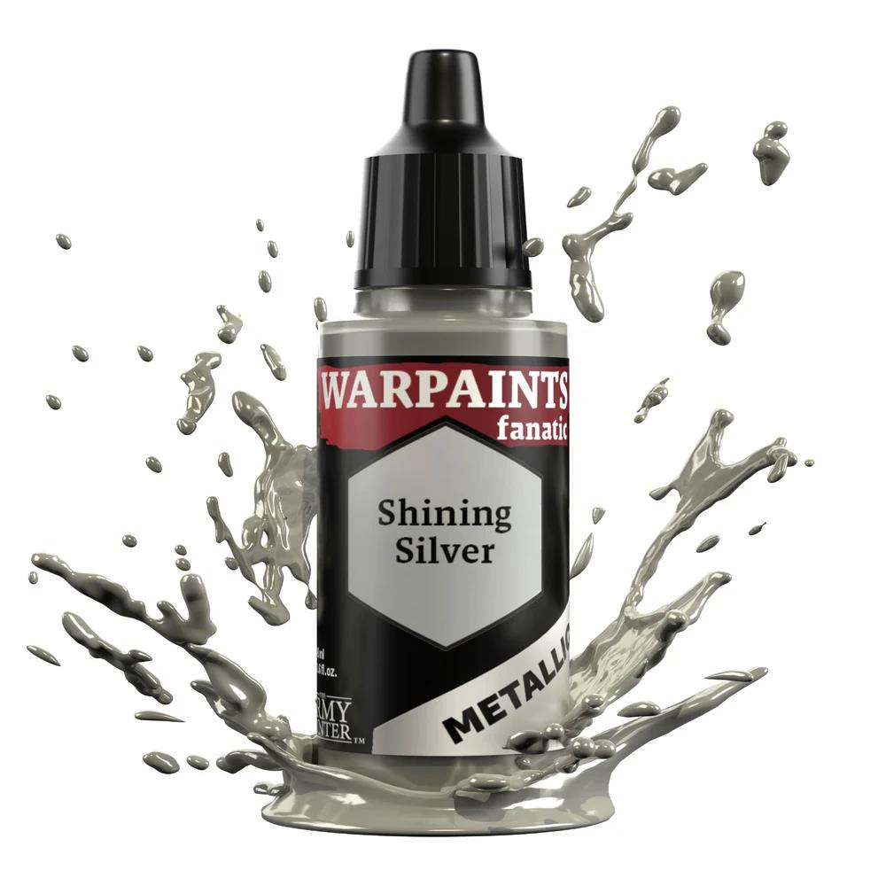 Warpaints Fanatic Metallic: Shining Silver (18 ml)