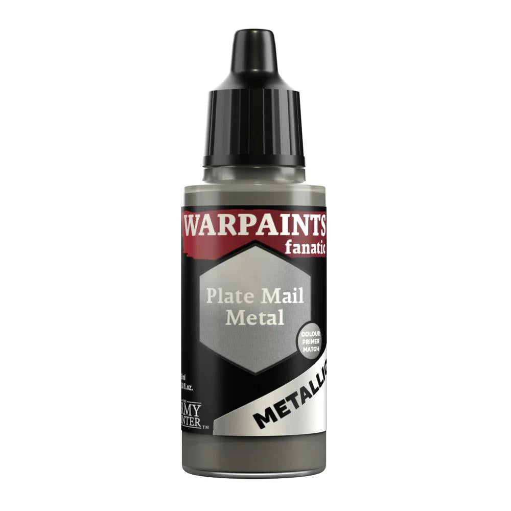 Warpaints Fanatic Metallic: Plate Mail Metal (18 ml)