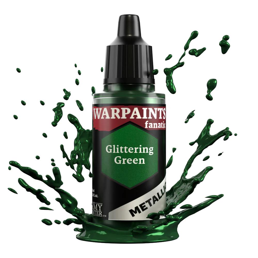 Warpaints Fanatic Metallic: Glittering Green (18 ml)