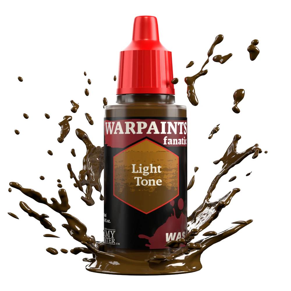 The Army Painter: Warpaints Fanatic Wash: Light Tone (18 ml)
