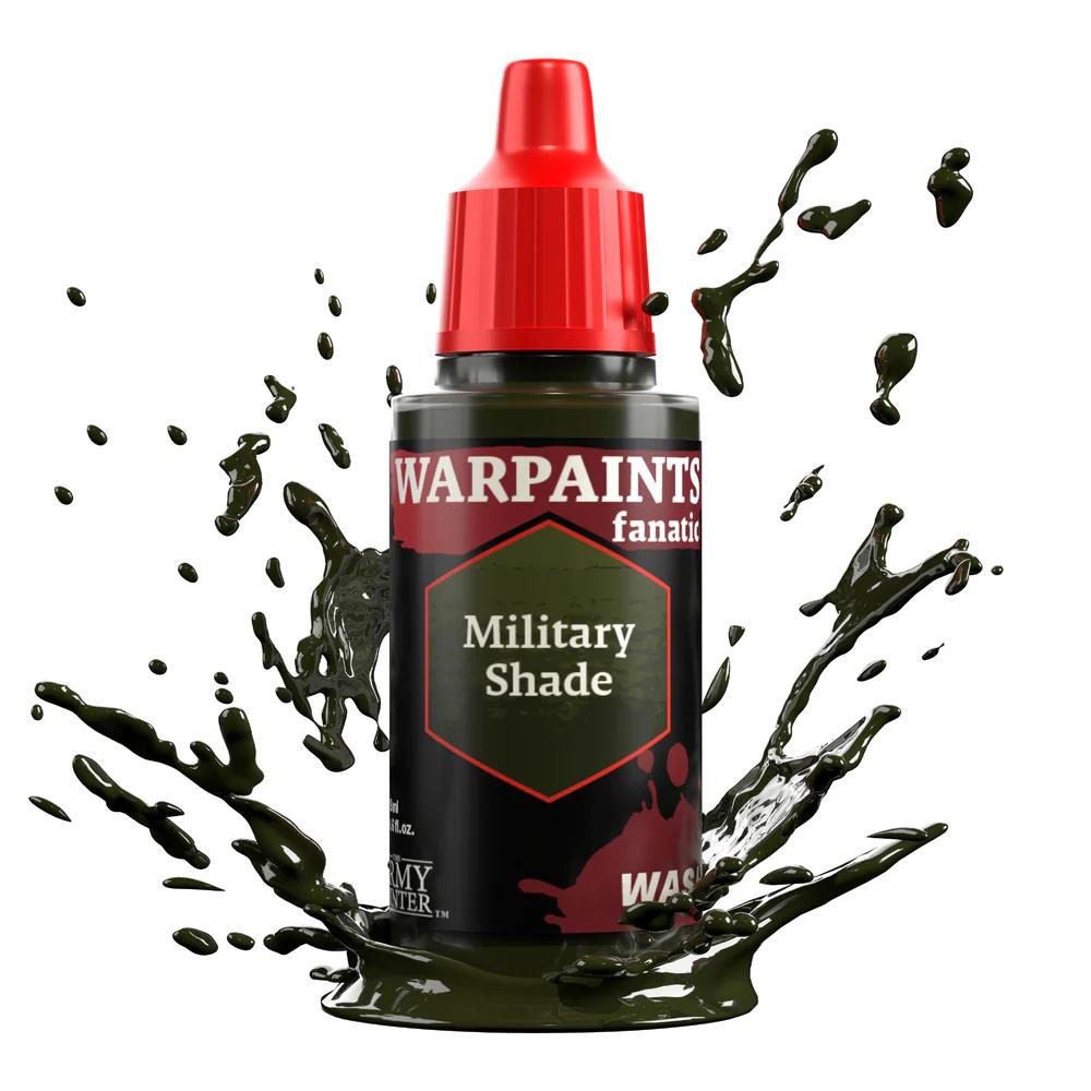 The Army Painter: Warpaints Fanatic Wash: Military Shade (18 ml)