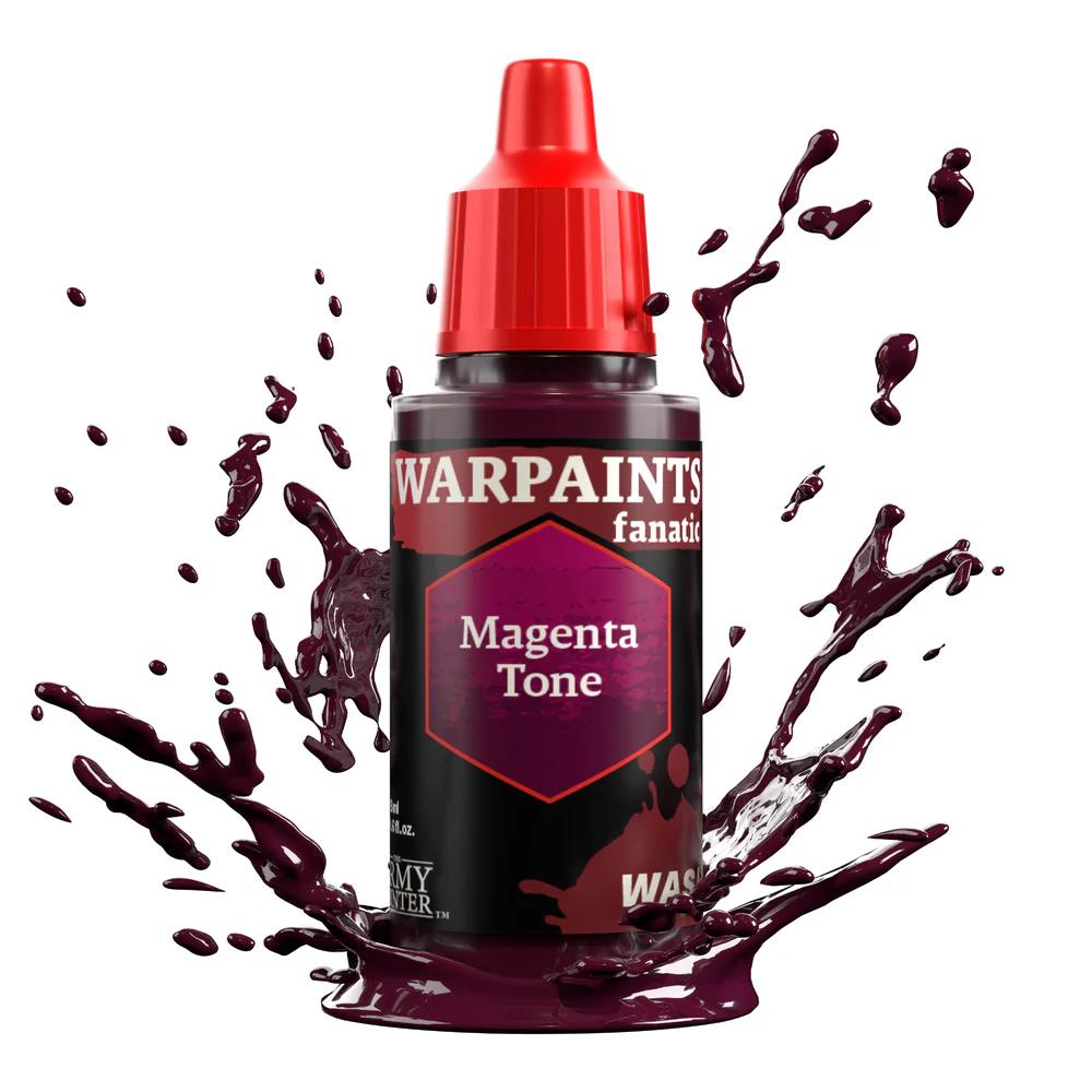 The Army Painter: Warpaints Fanatic Wash: Magenta Tone (18 ml)