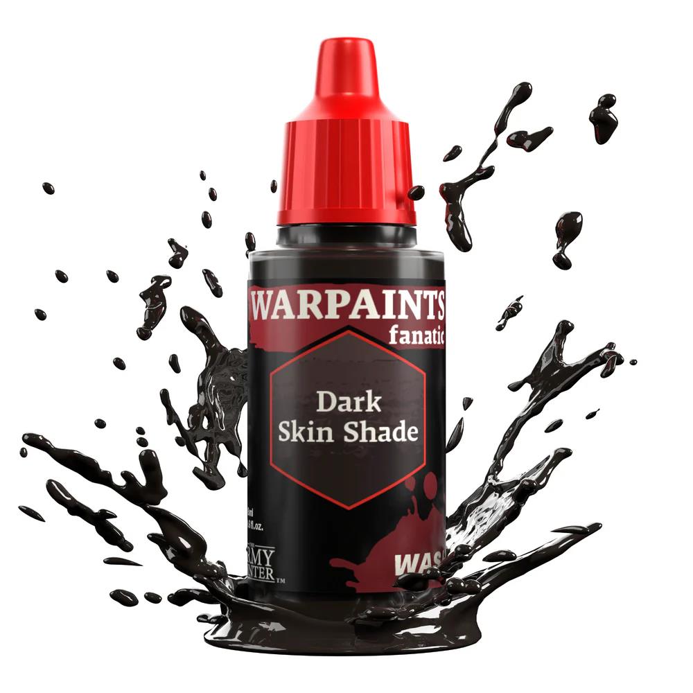 The Army Painter: Warpaints Fanatic Wash: Dark Skin Shade (18 ml)