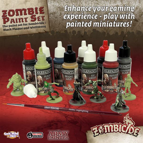 The Army Painter: Zombicide Black Plague Paint Set