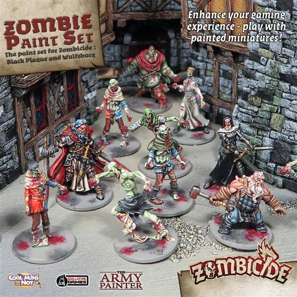 The Army Painter: Zombicide Black Plague Paint Set