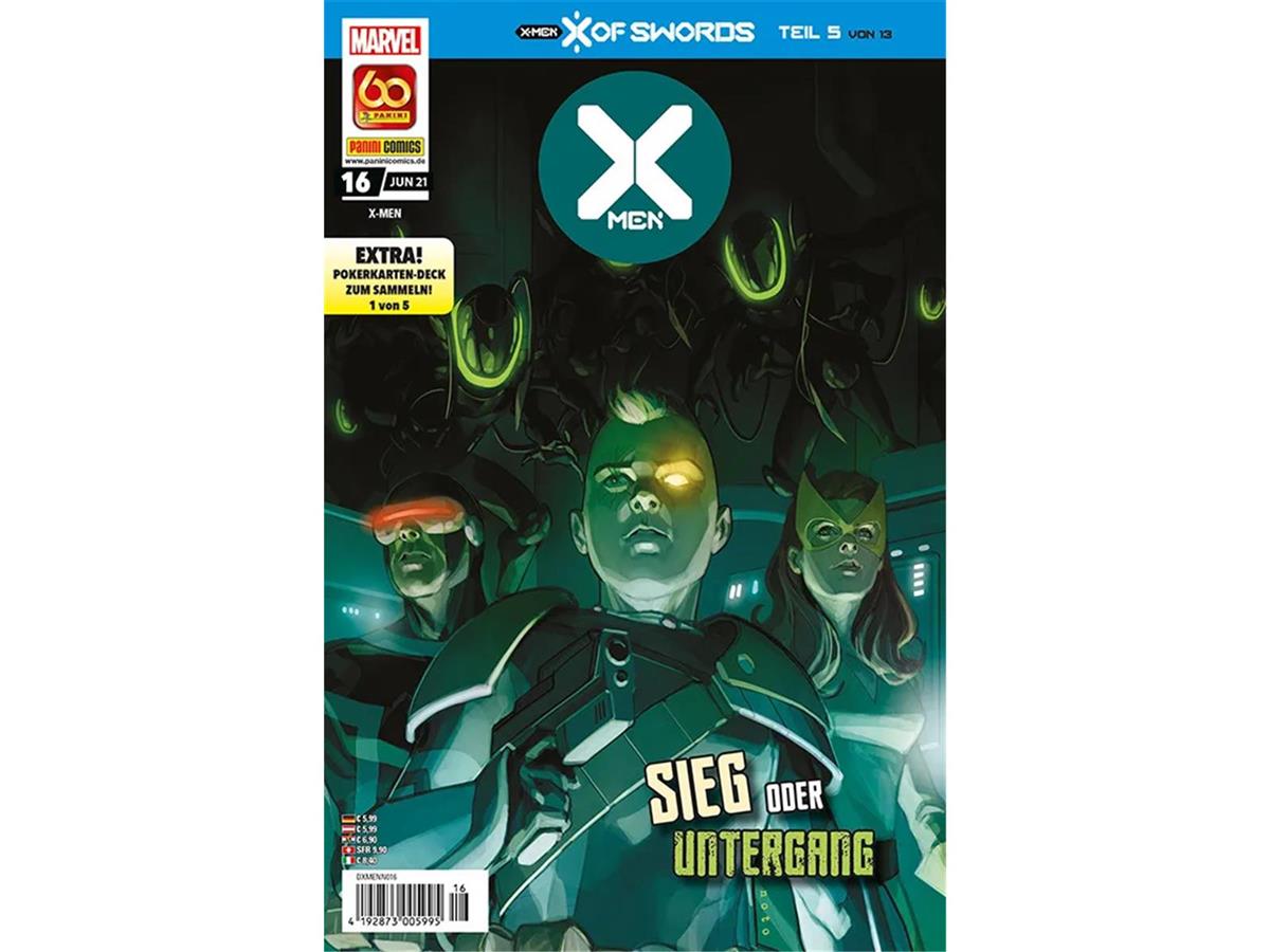 X-Men 16: Sieg oder Untergang (mit Pokerkarten-Deck)