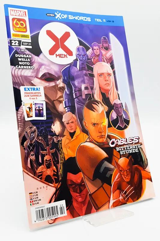 X-Men 22: Cables bitterste Stunde (mit Pokerkarten-Deck 4 von 5)