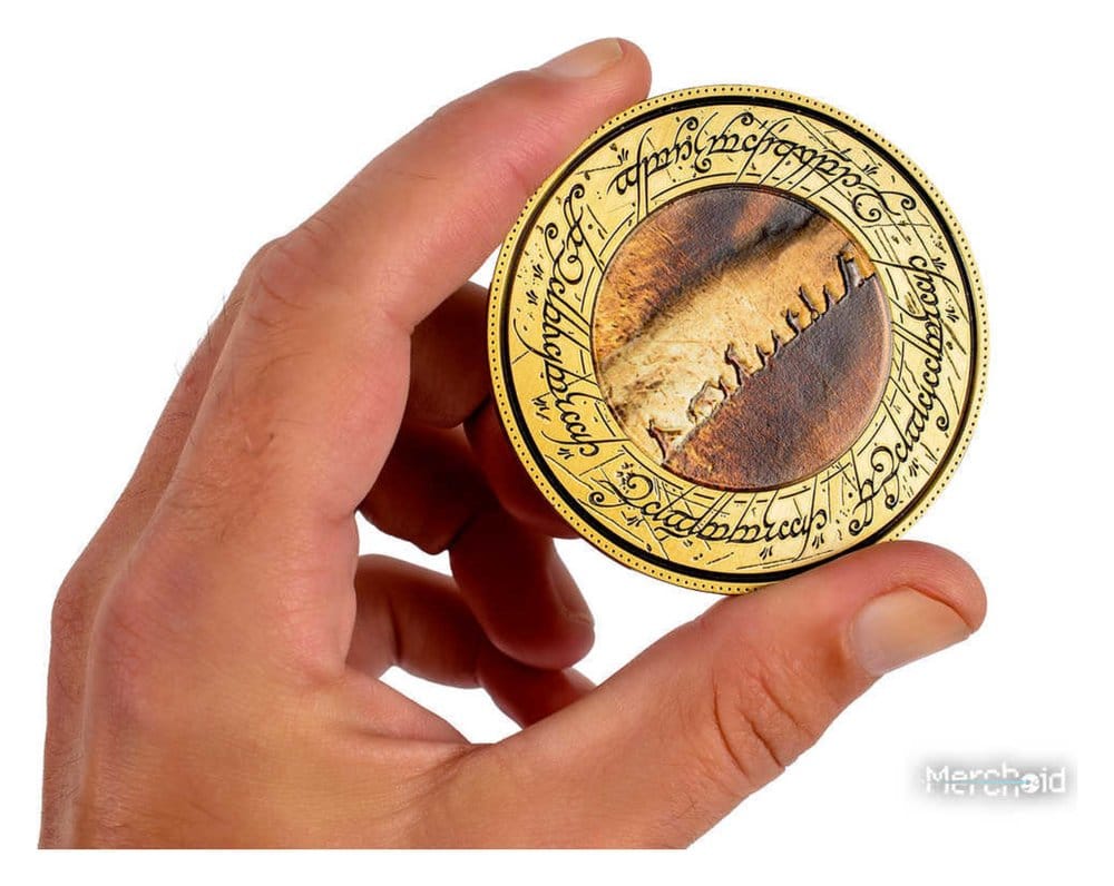 Herr der Ringe Münze mit Display-Ständer Die Gefährten