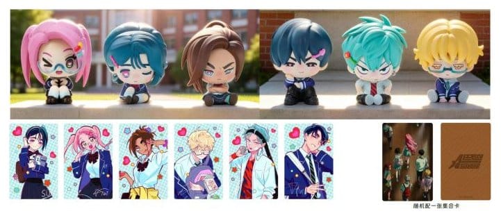 Alien Stage PVC Figure Anakt Garden Series Blind Box 7 cm Display (6)